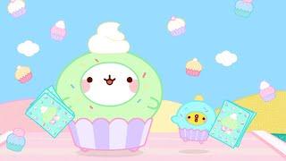 2 HOURS OF MOLANG Molang and Piu Piu make the Best Cupcakes   Compilation For Kids
