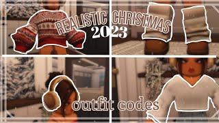 REALISTIC Bloxburg Winter and Christmas Outfit codes  Outfit Codes  Roblox 