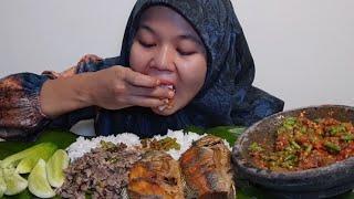 SAMBAL KACANG MAKANPUN PANJANG IKAN GORENG SAMBAL KACANG TUMIS JAMUR KAYU