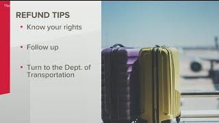 Tips on flight refunds