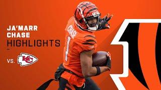 Every JaMarr Chase Catch vs. Kansas City Chiefs  NFL 2021 Highlights