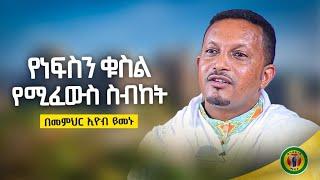 የነፍስን ቁስል የሚፈውስ ስብከትበመምህር ኢዮብ ይመኑ