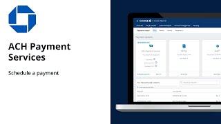 How to schedule a payment using ACH Payment Services