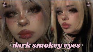 dramatic smoky eye full face tutorial ⋆⋆ cruelty free