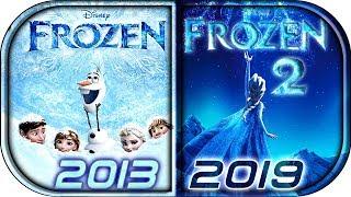 EVOLUTION of FROZEN movies tv series 2013-2019 Frozen 2 movie full official teaser trailer  2019