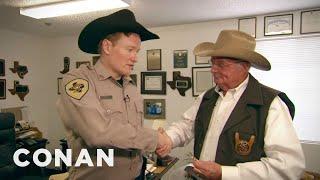 Conan Becomes A Texas Deputy Part 1  CONAN on TBS