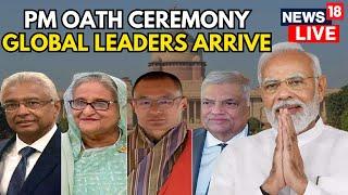 PM Modi LIVE News  PM Modi Oath Ceremony  Global Leaders At PM Modi Oath Ceremony  Modi3  N18L