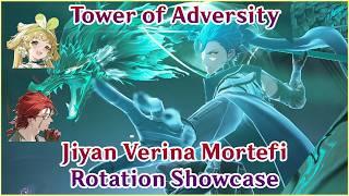 Jiyan Verina Mortefi Advanced Rotation Showcase S0R1 Jiyan Full Star Clear Gameplay