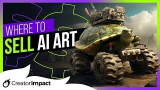 How to Sell AI Art & Prompts Online for Passive Income