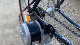 How to make a electric bicycle  amazing Diy