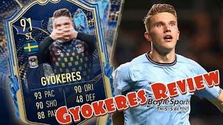 FIFA 23  GYOKERES TEAM OF THE SEASON PLAYER REVIEW  ROBOT 