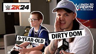 Dominik Mysterio takes on 9-year-old in WWE 2K24  WWE Path to Perth