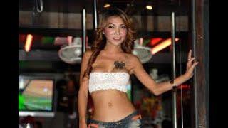 Lots Of LadyBoys On Bangla Road Phuket Thailand