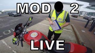 MOD 2 2019 - UK Motorbike Test - Live Footage with Commentary 27