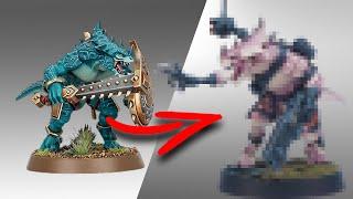 Kitbashing A CUSTOM XENOS Faction - SPACE LIZARDS