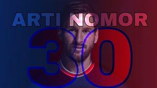 Arti Nomor Punggung 30 Messi di PSG