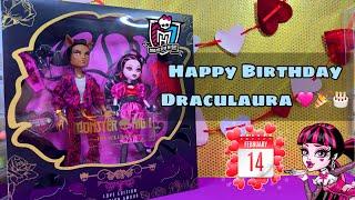 Обзор кукол Monster High Howliday Love Edition Draculaura and Clawd 2024🩷 +Стоп моушен