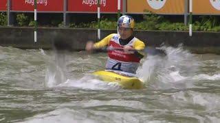 Mens Slalom Final Highlights  2024 ICF Canoe Slalom World Cup Augsburg Germany