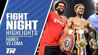 Haney & Loma Put On Instant Classic  Haney Retains Undisputed Belts  FIGHT HIGHLIGHTS