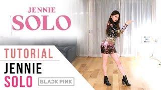 JENNIE - SOLO Dance Tutorial Explanation & Mirrored  Ellen and Brian