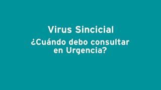 Virus Respiratorio Sincicial ¿Cuándo debo consultar en Urgencia? Clínica Alemana