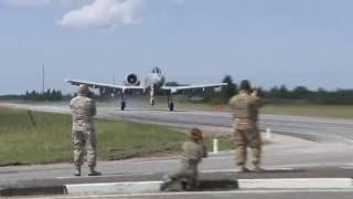 A-10s landing on Estonian highway.