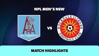 NPL Mens NSW Round 11 Highlights – APIA Leichhardt v Rockdale Ilinden