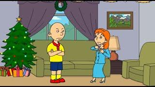 Bald Caillou gives Rosie A Punishment dayGrounded DISOWNED