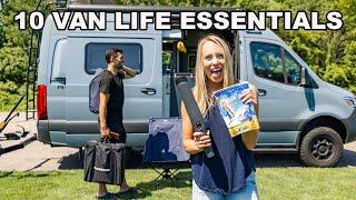 10 VAN LIFE ESSENTIALS  Must-Have Packing List Items Winnebago Revel Applies to all Vans  RVs