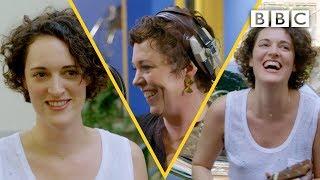 Phoebe Waller-Bridge slays the ukulele on Olivia Colmans Portishead cover - BBC