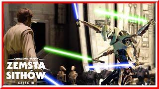 Witajcie... Obi-Wan Kenobi vs Generał Grievous 12  Gwiezdne Wojny Zemsta Sithów 2005