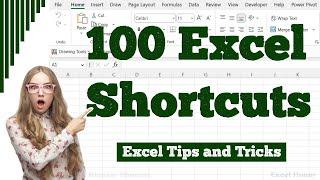 Uncover the 100 Secret Excel Shortcuts That will Revolutionize your Productivity.
