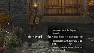 I cant believe Bethesda added this dialog option. Skyrim Anniversary Edition