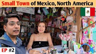 Inside Small Town of Mexico North America 