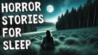 12 HOURS of Horror Stories for Sleep  Rain Sounds   Black Screen