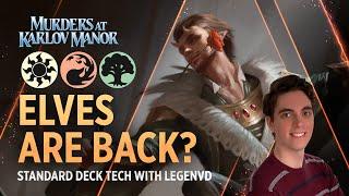Elves Are Back? - #MTGKarlov  Standard Deck Tech with LegenVD  MTG Arena