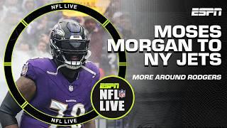 MOSES MORGAN TRADED ️ NEW YORK JETS  RC says Jets HAVE TO PROTECT AARON RODGERS  NFL Live