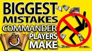 Top 10 Biggest Mistakes Commander Players Make  The Command Zone 196  Magic the Gathering EDH