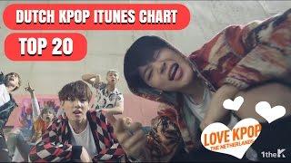 DUTCH iTUNES K-POP CHART TOP 20 - Third week of May