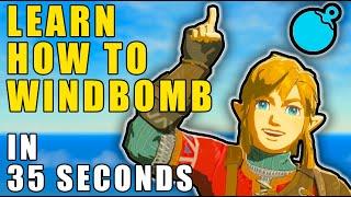 EASY How to WindBomb in 35 Seconds  Zelda BOTW Tricks