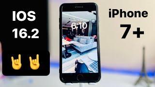 IOS 16.2 New Update for iPhone 7Plus - How to install ios 16 in iPhone 7+