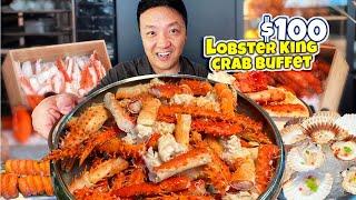 Eating EVERYTHING at Australias #1 BEST King Crab & Lobster BUFFET with EXOTIC MEAT BBQ