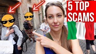 5 TYPICAL SCAMS and TOURIST TRAPS in ITALY When you Go To Italy this summer BE AWARE BE READY