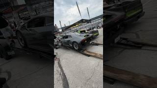 Lamborghini At A Truck Show 