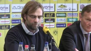 Pressekonferenz zum DFB Pokalfinale Borussia Dortmund - Bayern München
