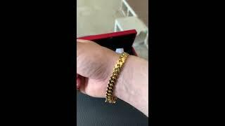 Daniel Jewelry Inc. 8MM 14k Gold Miami Cuban Link Bracelet Review