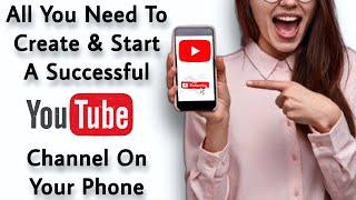 How To Create A Successful YouTube Channel From Scratch  Beginners  Easy