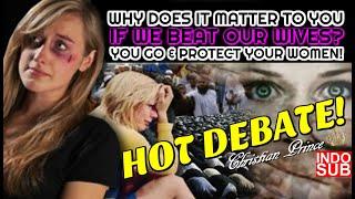 Hot Debate Why Does It Matter To You If We Beat Our Wives?  Christian Prince Indonesian Subtitle