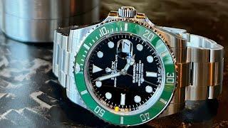 4K Rolex 126610LV Submariner Kermit Cermit Starbucks Unboxing Review