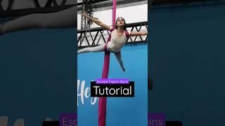 ACROBACIA EN TELAS. Aprendé este truco en mi canal. Disponible el TUTORIAL paso a paso #aerialsilk